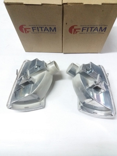 Juego De Faros De Giro Delantero Peugeot 205 1