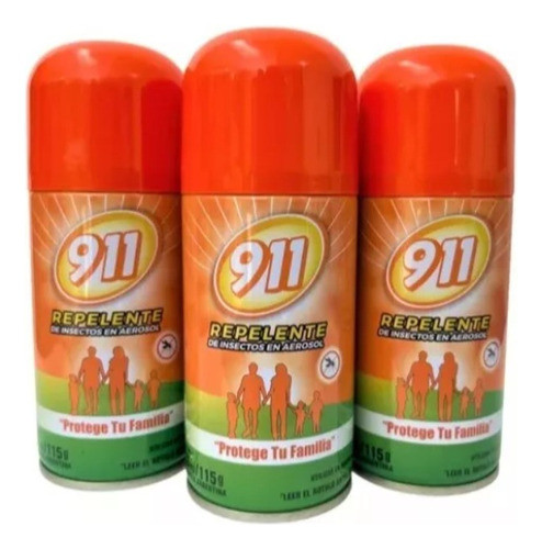 Repelentes 911. 12 Unid. Palermo, Caba Con Deet, Aprob Anmat 0