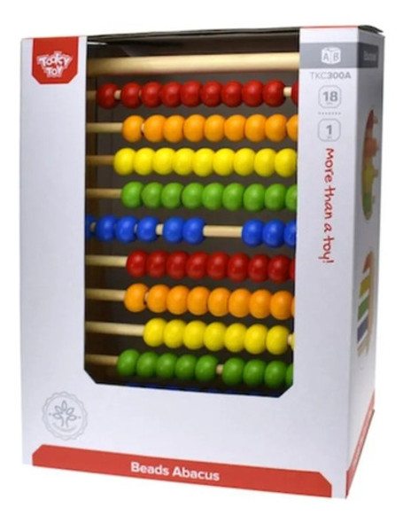 Abaco Multicolor De Madera Tooky Toy Tkt062 0 Abaco Multicolor De Madera Tooky Toy Tkt062 0