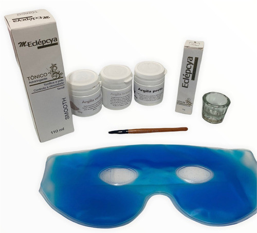 Kit Spa Das Sobrancelhas - Argila, Sérum E Máscara 0