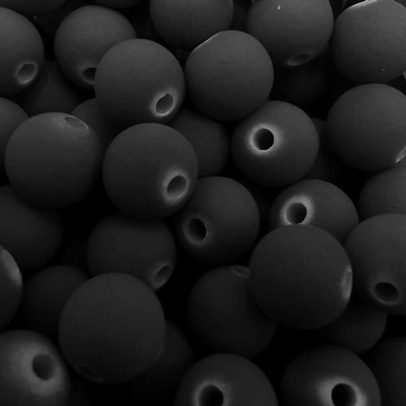 Perola Inteira Com Furo 10mm Fosca C/100g Ro.150342 Preto 32 0 Perola Inteira Com Furo 10mm Fosca C/100g Ro.150342 Preto 32 0