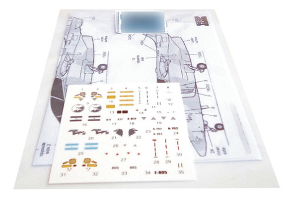 Calca De Avión Fma I.a. 63 Pampa I-ii-iii (1/72) 1982 Models 0