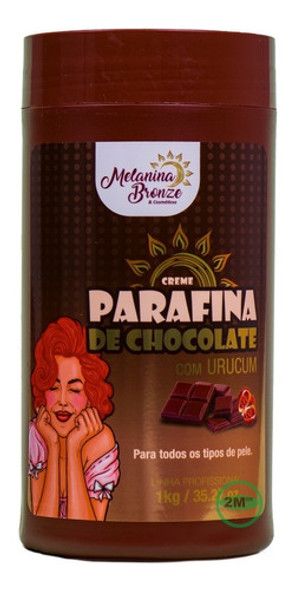 Parafina De Chocolate Com Urucum  Bronze 1 Kg 0