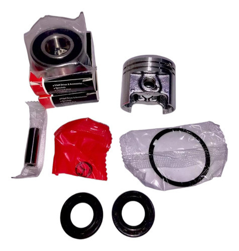Kit Pistón + Reten + Rulemane Sin Fin Motosierra Stihl Ms250 0