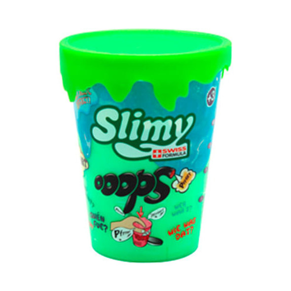 Slimy Slime Ooops 80gr Efecto Metalico Verde 0