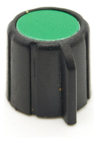 3 Perillas Potenciometro Verde Oscur 14mm X 13mm Buje Bronce 0