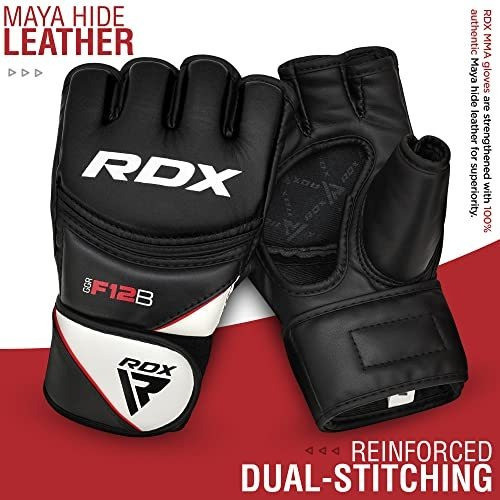 Guantes Para Artes Marciales Mma Rdx Maya X-large Negro 1