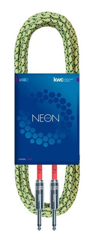 Cable Kw Kwc 102 Plug Plug 3 Mts Mallado De Tela + Gtía 0