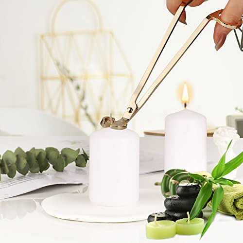 Set De Accesorios De Velas 3 En 1 En Acero Inox. Dorado 1