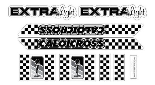 Adesivos Não Decal Caloicross Extra Light 1984 Preto Metaliz 0