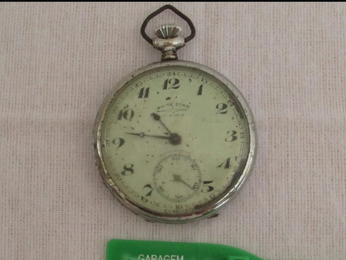 Relógio De Bolso White Star. Relógio Antigo 0