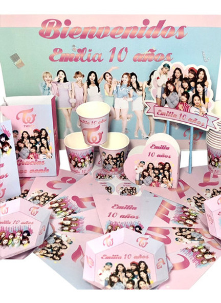 Cotillón Infantil Personalizado Premium X 25 Twice 0