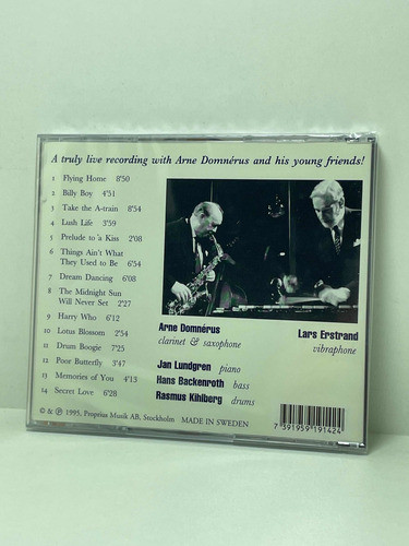Cd Live Is Life - Arne Domnérus, Lars Erstrand - Importado 1