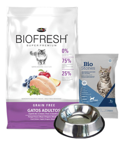 Comida Biofresh Gato Adulto 7.5 Kg + Obsequio + Envío! 0