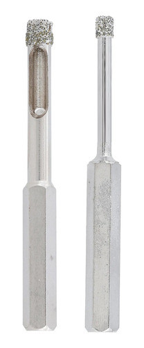 2 Serra Copo Diamantada 4 E 5mm Cerâmica Porcelanato Cortag 0