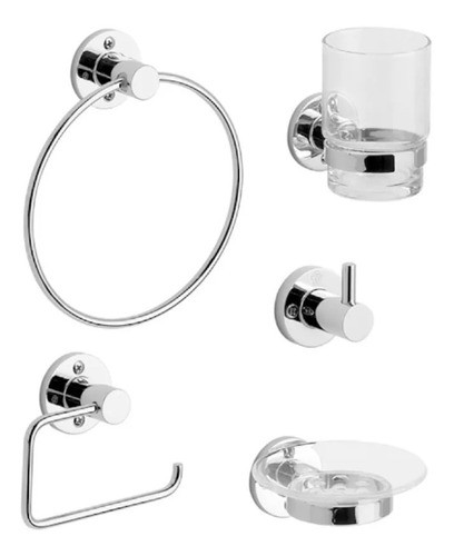 Fv Arizona Set Accesorios Baño 5 Piezas 0179.05/b1 Oferta 0