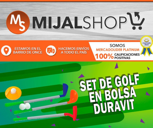 Juego Set De Golf En Bolsa Duravit 1