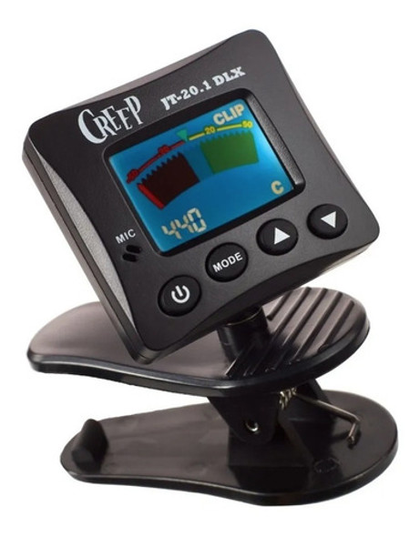 Afinador Guitarra Bajo Violín Uke Clip Creep Jt-20 Cromático 0