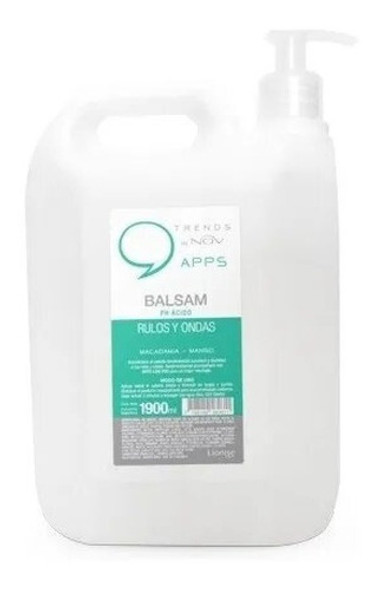 Acondicionador Nov Trend Apps X1900ml C/bomba Rulos Y Ondas 0