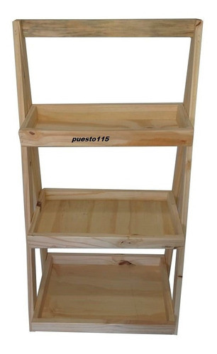 Exhibidor 2 Estantes Ch Organizador Macetero Escalera Tigre 1