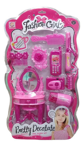 Set Belleza Tocador Y Accesorios 11 Piezas Ploppy.6 368892 1