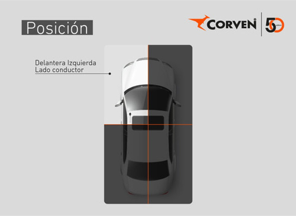 Amortiguador Corven H T Peugeot 207 Delantero Izquierdo 1