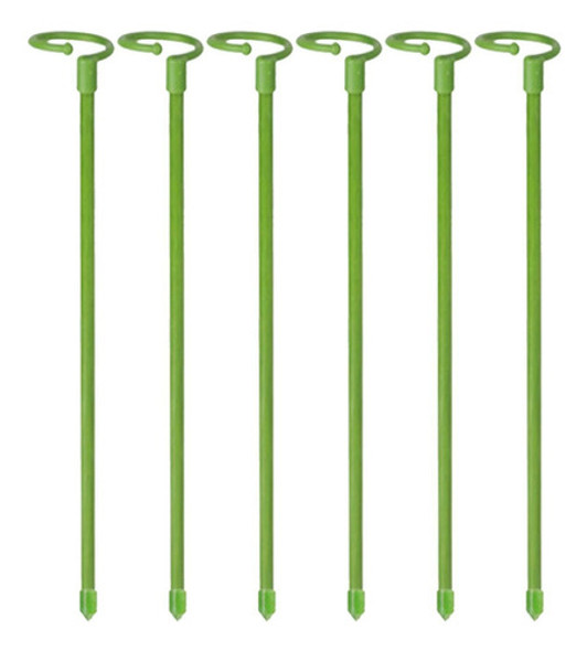 - 6 Peças De Estacas De Suporte De Plantas De 30 Cm Fixas 1