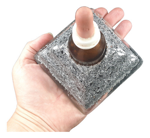 Orgonita Pirámide Escalonada Cargador De Frascos Chica 1