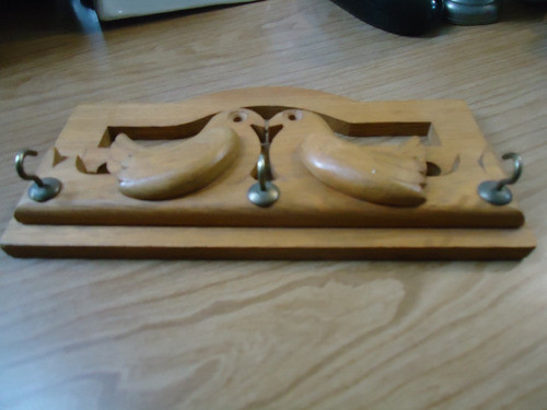 Cuelga-llaves De Madera.c11 1