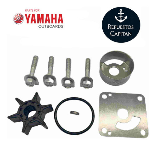 Kit De Bomba De Agua Para Motor Yamaha 20 - 25 Hp 1