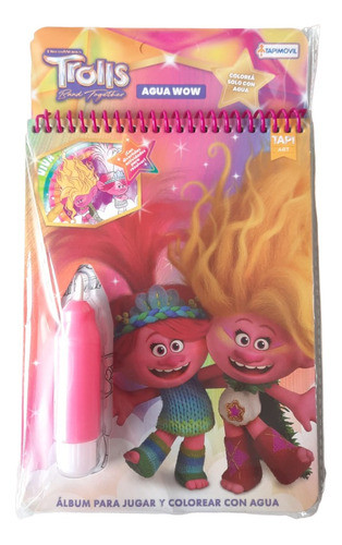 Agua Wow Trolls Set Con Lápiz Mágico Utr01291 0