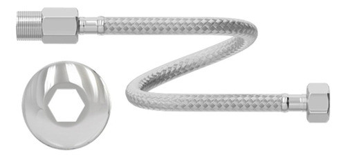 Engate Cr Flex Censi 60cm Malha Inox 0