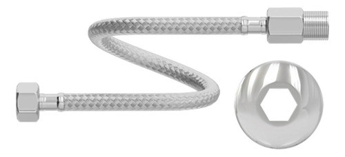 Engate Cr Flex Censi 60cm Malha Inox 1