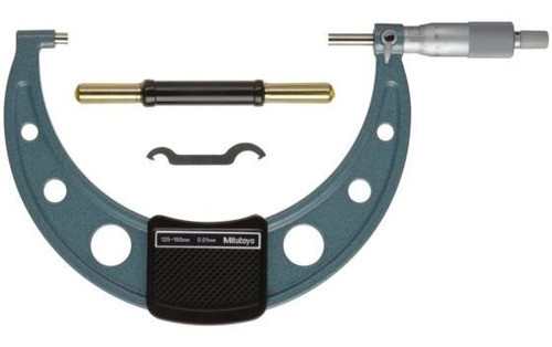 Micrometro Ext Mecanico 125 150 Mm 0.01 Mitutoyo 103-142-10 0