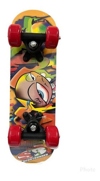 Skate Mini Patineta Niños Original Jem Yx-0201b 0