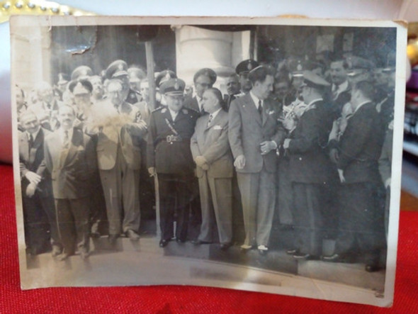 Antigua Fotografía Juan Domingo  Perón. 1