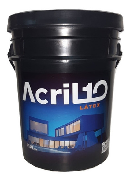 Pintura Latex Exterio- Interior Acril10  20 Lts M Envios 0