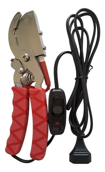 Tijera Cauterizadora Para Cola Corderos Cerdos 0