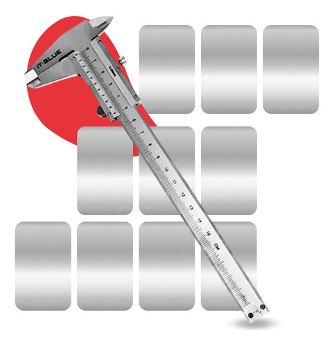 Paquimetro Analogico Manual Universal 150mm Aço Inox Vernier 0