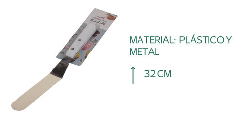 Espátula Escalón De Plástico Y Metal 32 Cm 5onzas 1