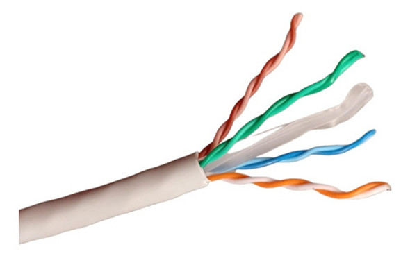 Cable De Red Utp Cat6 Libre Halógeno 4 Pares Prysmian 1m 0