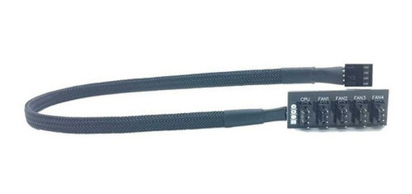 Hub Alimentação Fan Cooler Mineração 5 Portas 4 Pin Gamer 1
