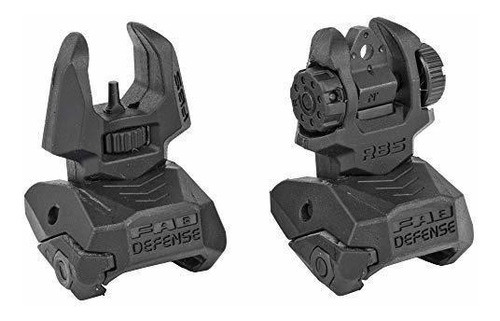 Meprolight Meprolt Flip Up - Miras Con Trítio, Color Negro 1