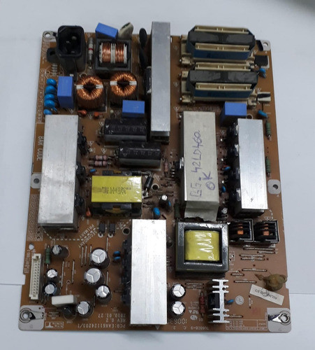 Placa Fuente LG 42ld460 42ld650 42ld655 Eax61124203 0