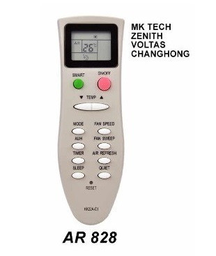 Control Remoto Aire Acondicionado Mk Tech Zenith 1