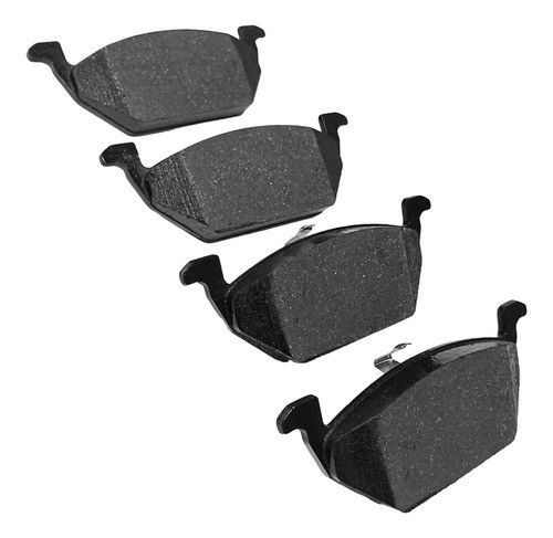 Kit 4 Pastillas De Freno Cobreq Volkswagen Fox Suran 1