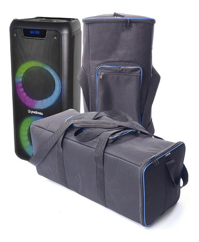 Bolsa Case Capa Para Caixa Som Gca201 Gradiente Espumada Top 0