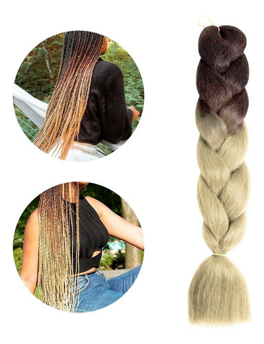 Pelo Para Trenzas Pelo Sintético Trenzado Californiana 0