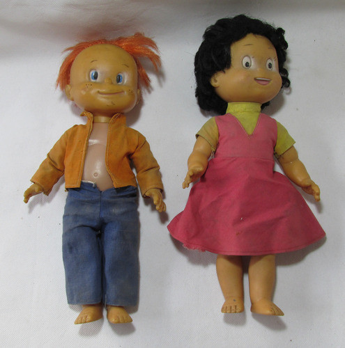 Muñecos Heidi Y Pedro, Rayito De Sol, Usados, Originales 0