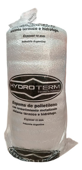 Aislante Térmico Espuma Hydroterm Aluminizada 10mm X 20 Mts. 0